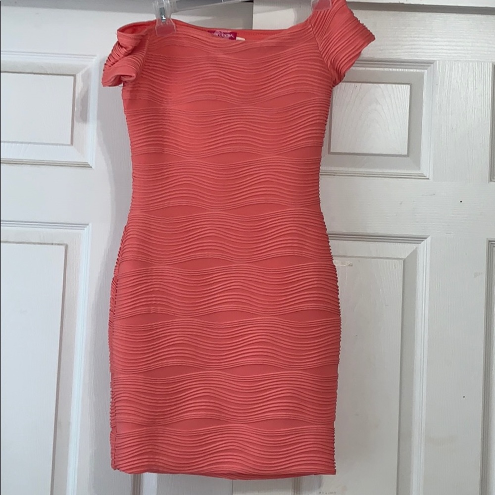 Off the shoulder dress
